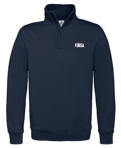[BA046] Forsa B&C ID.004 ¼ zip sweatshirt