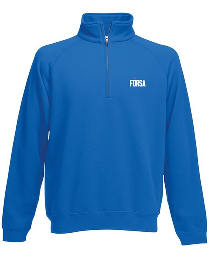 [SS230] Forsa Classic 80/20 zip neck sweatshirt