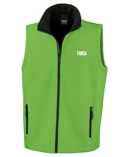 [R232M] Forsa Printable softshell bodywarmer