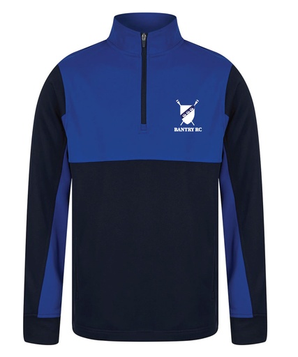 [LV875] Bantry RC Kids ¼-Tracksuit Top Navy/Royal