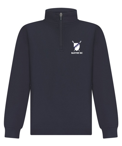 [LV875] Bantry RC Kids ¼-Tracksuit Top Navy