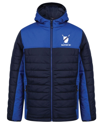 [LV660] Bantry RC Hooded Contrast Padded Jacket Navy/Royal